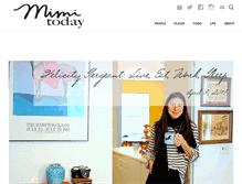 Tablet Screenshot of mimitoday.com